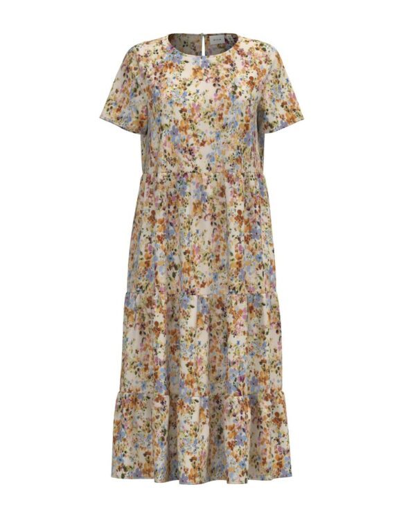 VIPADINNA MIDI FLOWER DRESS