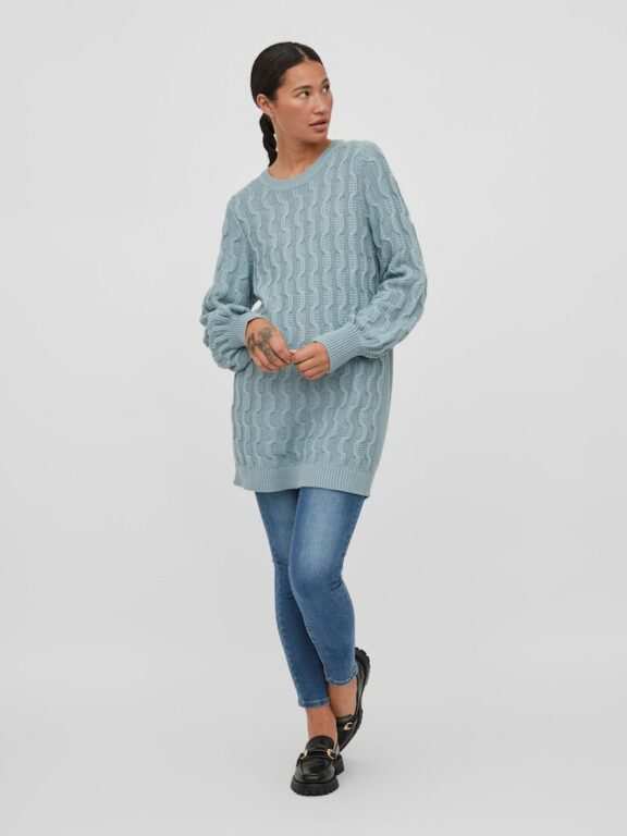 VIZURI NEW CABLE KNIT TOURMALINE