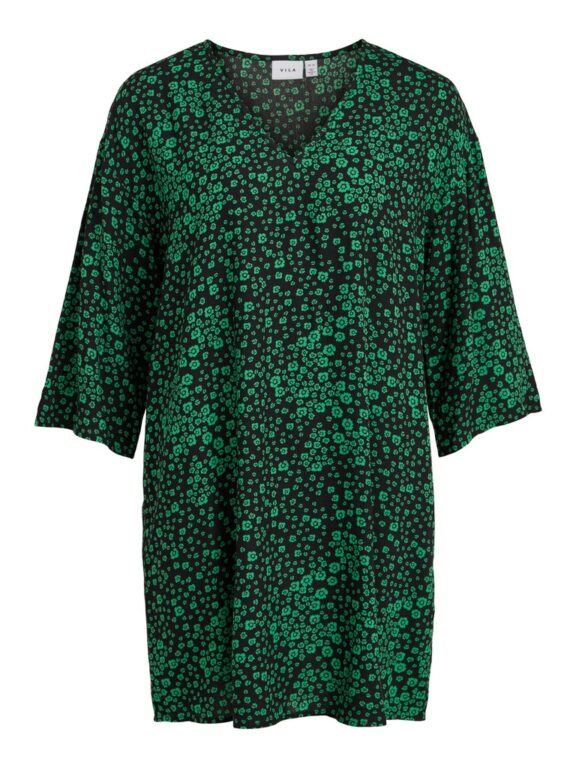 VIPIL SHORT T-SHIRT DRESS BLACK