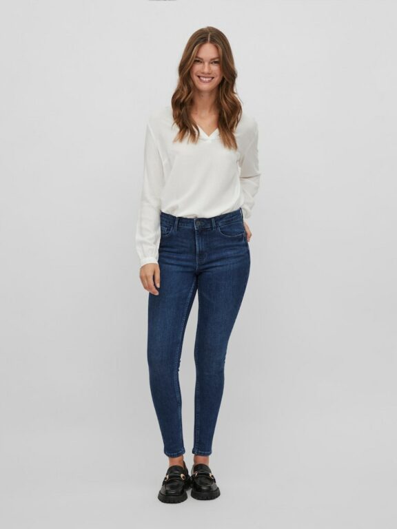 VISKINNIE HOUSUT 30`DENIM
