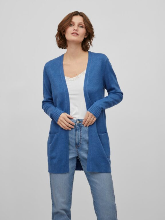 VIRIL OPEN CARDIGAN FEDERAL BLUE
