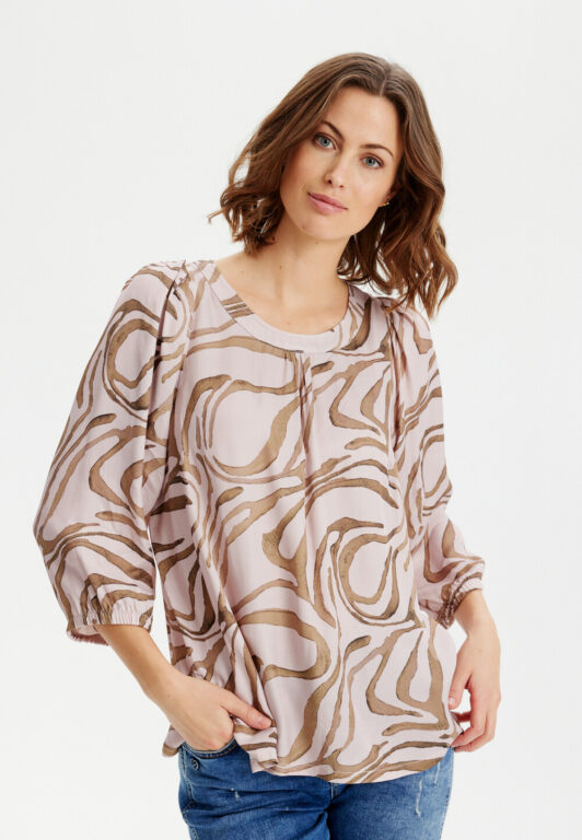 DAHLIA BLOUSE PUSERO ROOSA