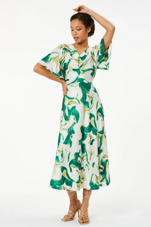 MIMI COWL DRESS