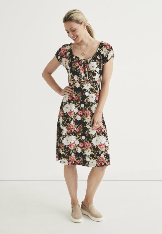 PUNAKUKALLINEN OFF SHOULDER MEKKO