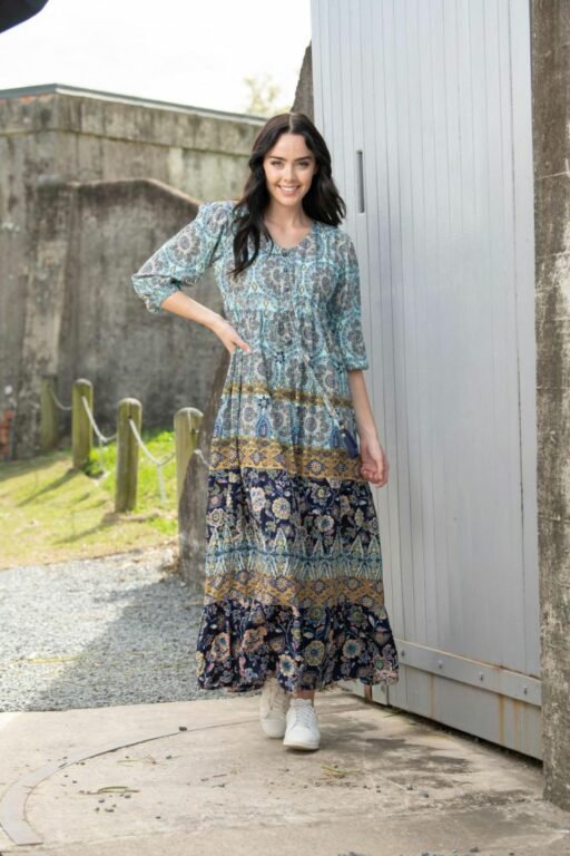 ELISSA DRESS MAXI BOHO